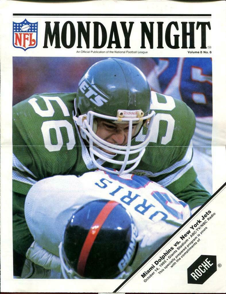 Texas Abc Football Radio Football Program MNF 1985 Miami Dolphins