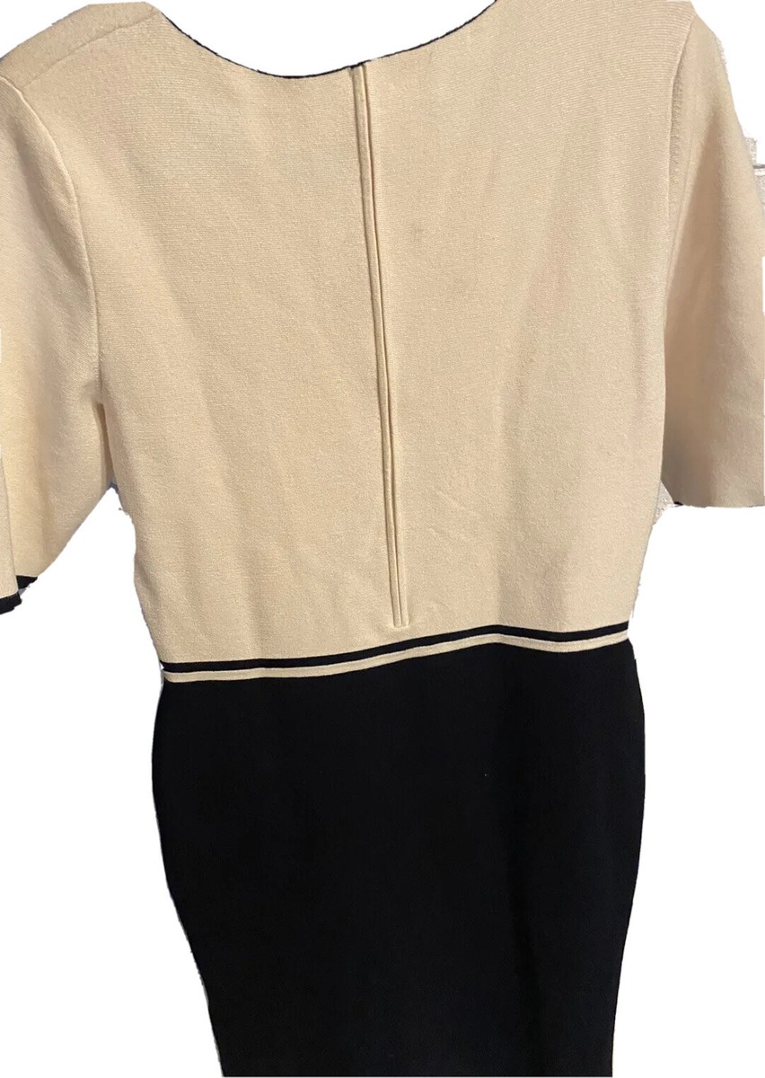 Hobbs London::ワンピース:UK10[RESALE] NWT NEW HOBBS LONDON CREAM BLACK DRESS SIZE 10 | eBay