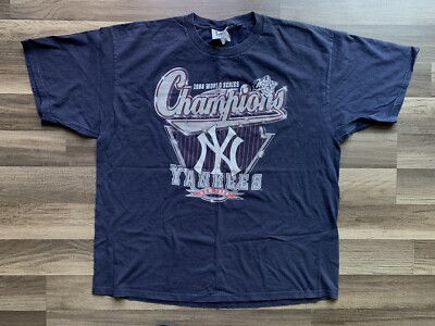 Vintage 1998 New York Yankees World Series Champions Roster T 