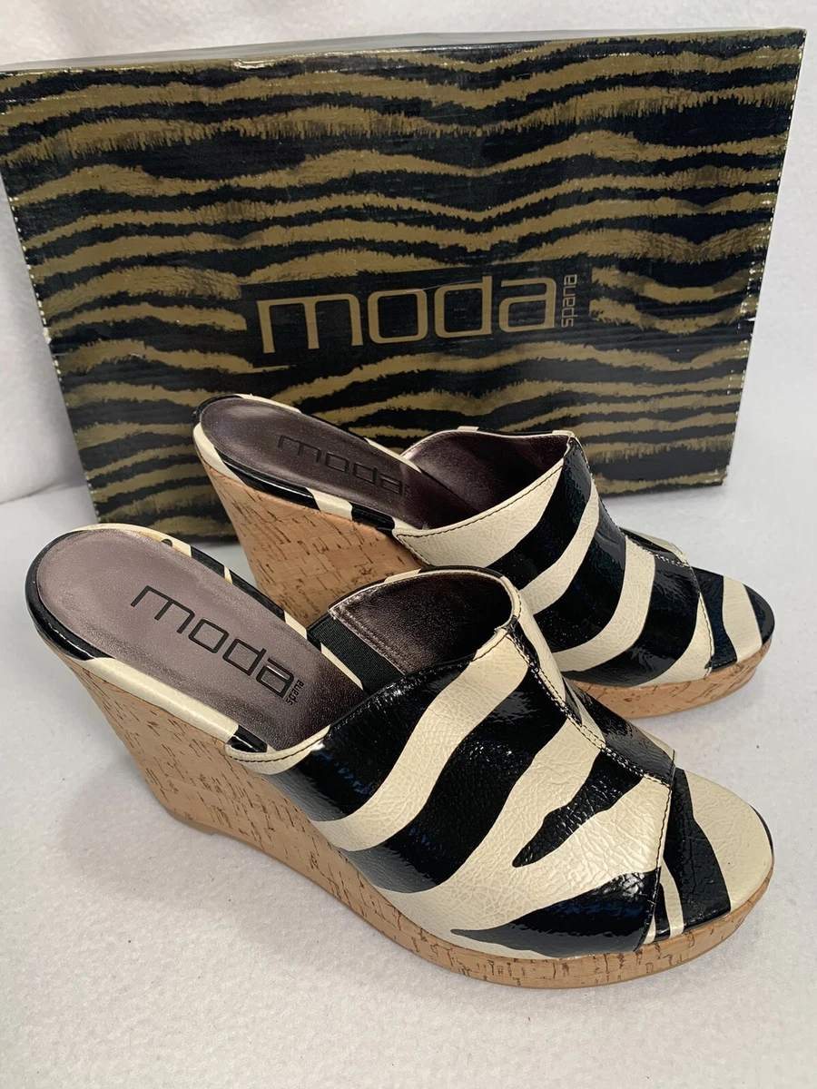 Zebra wedges new arrivals