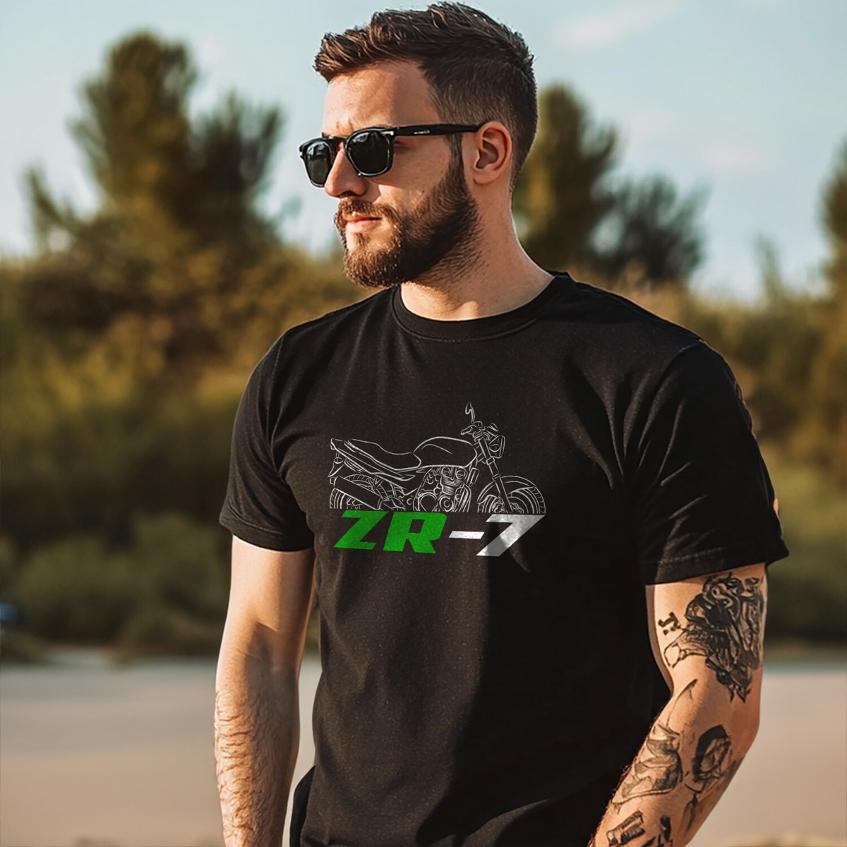 Kawasaki ZR-7 & ZR7S - Motorcycle T-Shirt for Riders | eBay