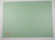 Bergeon work bench top mat 6808 antistatic green plastic watchmakers repairs