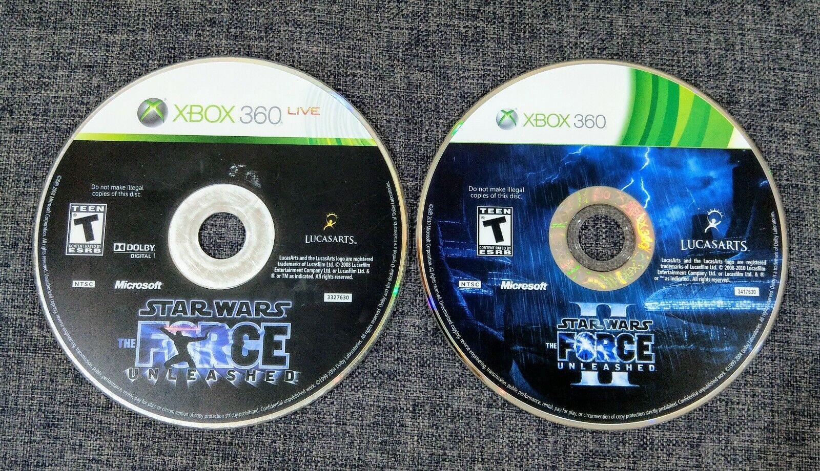 Star Wars: The Force Unleashed (Microsoft Xbox 360, 2008. Complete  23272332761