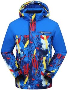 Details about PHIBEE Men's Outdoor Waterproof Windproof Fleece Warm Ski  Jacket