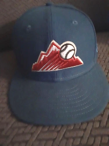 Colorado Rockies Baseball Hat Club Exclusive Ice Cold Fashion 59Fifty 7 1/2 HTF