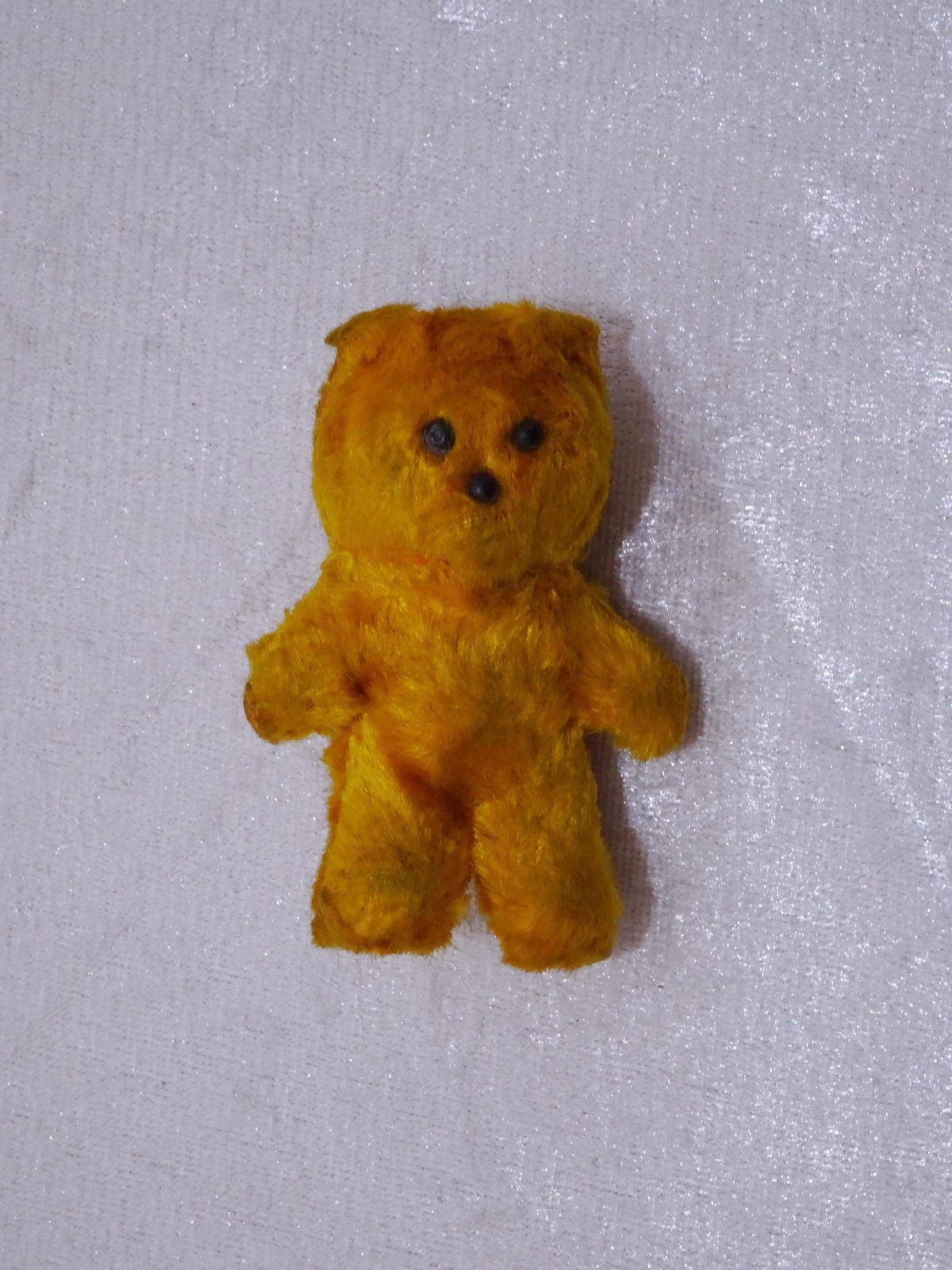 nDz3X2 - DDR Design Mini Plüsch Teddy Bär - 6 cm - Vintage um 1950/60