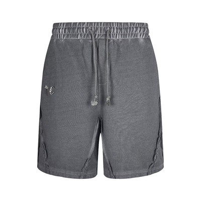 Thug Club Wrong Side Shorts Men's Gray Terry Cotton Heavyweight