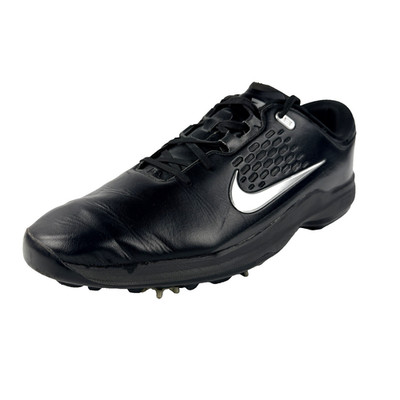 Mens Nike Air Golf Zoom Tiger Woods TW71 Black Shoes Size 11 Discontinued Sports