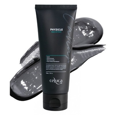 CELUCA Phyzicle Wash Off Pack 100g Anti Talg Porenpflege Kaviar Extrakt Wasch...