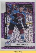 2017-18 O-Pee-Chee Platinum Marquee Rookies Violet Pixels Alex Kerfoot READ 8ec