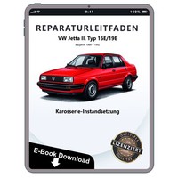VW Jetta 2 (84-92) Karosserie Unfall Instandsetzung Werkstatthandbuch PDF Datei