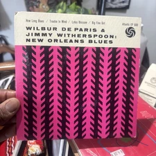 Jimmy Witherspoon EP New Orleans Blues / Atlantic 600 / Picture Sleeve
