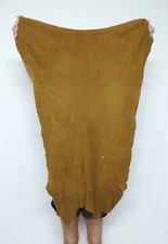 TOBACCO DEERSKIN Leather Hide for Native Craft Buckskin Pelts Fabric Skins