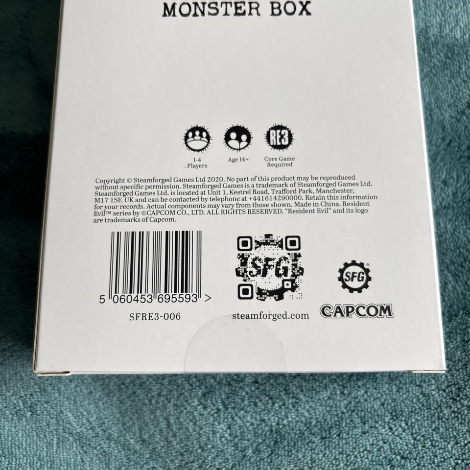 Resident Evil 3 The Board Game Monster Box Kickstarter Exclusive New Sealed - Image 3 of 4