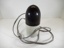 VINTAGE WORKING KINDERMANN GERMAN 2516 DARKROOM SAFELIGHT W/ RED SCREW-ON DOME