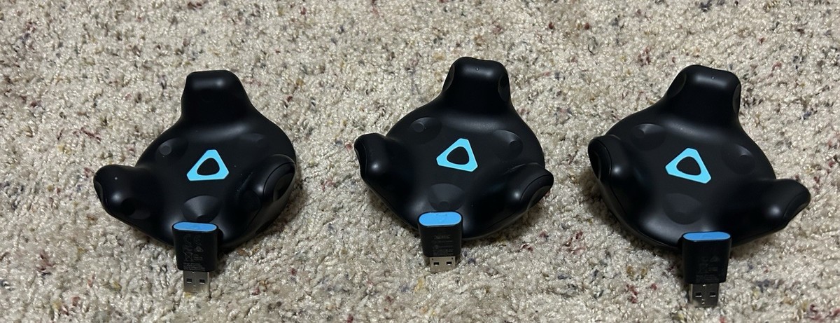 HTC VIVE Tracker 2.0 X3- For Full Body Tracking, Virtual