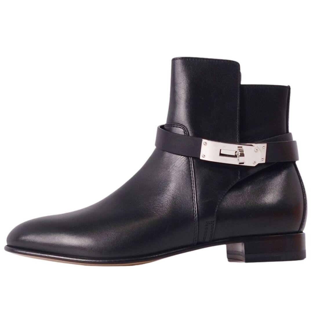 Hermes 2021 Boots Short Ankle NEO Kelly Hardware Leather 36 (23cm Used MOLO-0 thumbnail 7