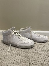 Nike Court Vision Mid Tops White, Men's Size 14
