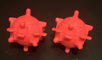 GI Joe Battle Corps Shark 9000 MINE bomb original vehicle orange accessoy Lot