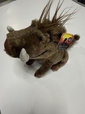 Disney Lion King Talking Pumba Plush Stuffed Animal 7  