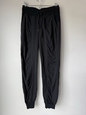 Lululemon Sz 4 Black Dance Studio Mid Rise Jogger 28" Unlined Full Length