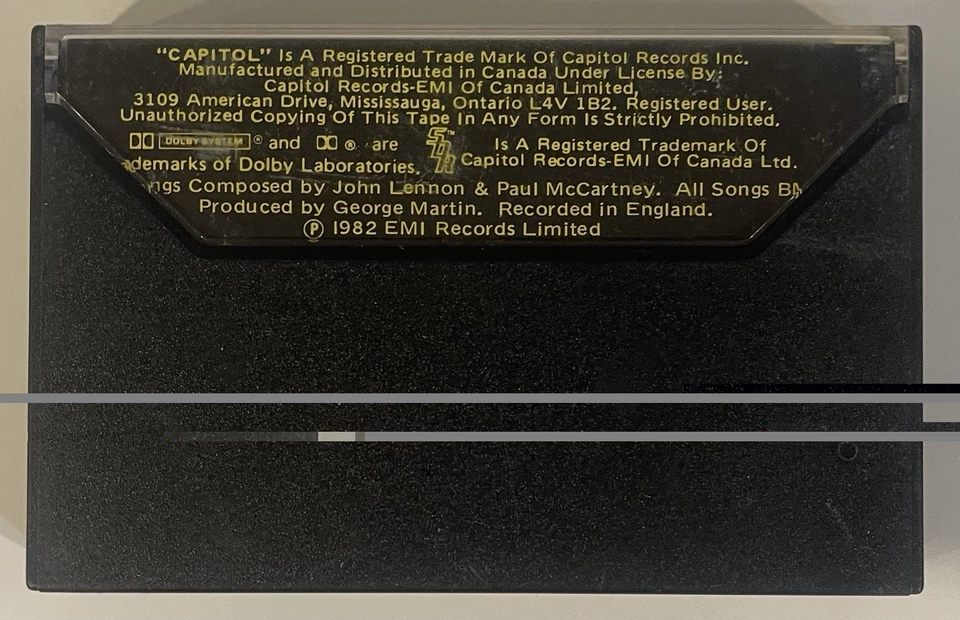 The Beatles 20 Greatest Hits Cassette Tape 1982 Capitol Records 4XO-I2245 Canada - Image 2 of 3