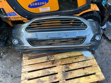 FORD FIESTA MK7.5 2013/2017 COMPLETE FRONT BUMPER IN GREY !!!!SEE PICTURES!!!!