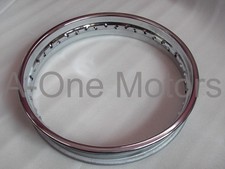 Per Royal Enfield Bullet Cerchio Ruota Singolo Acciaio 19" Wm-2