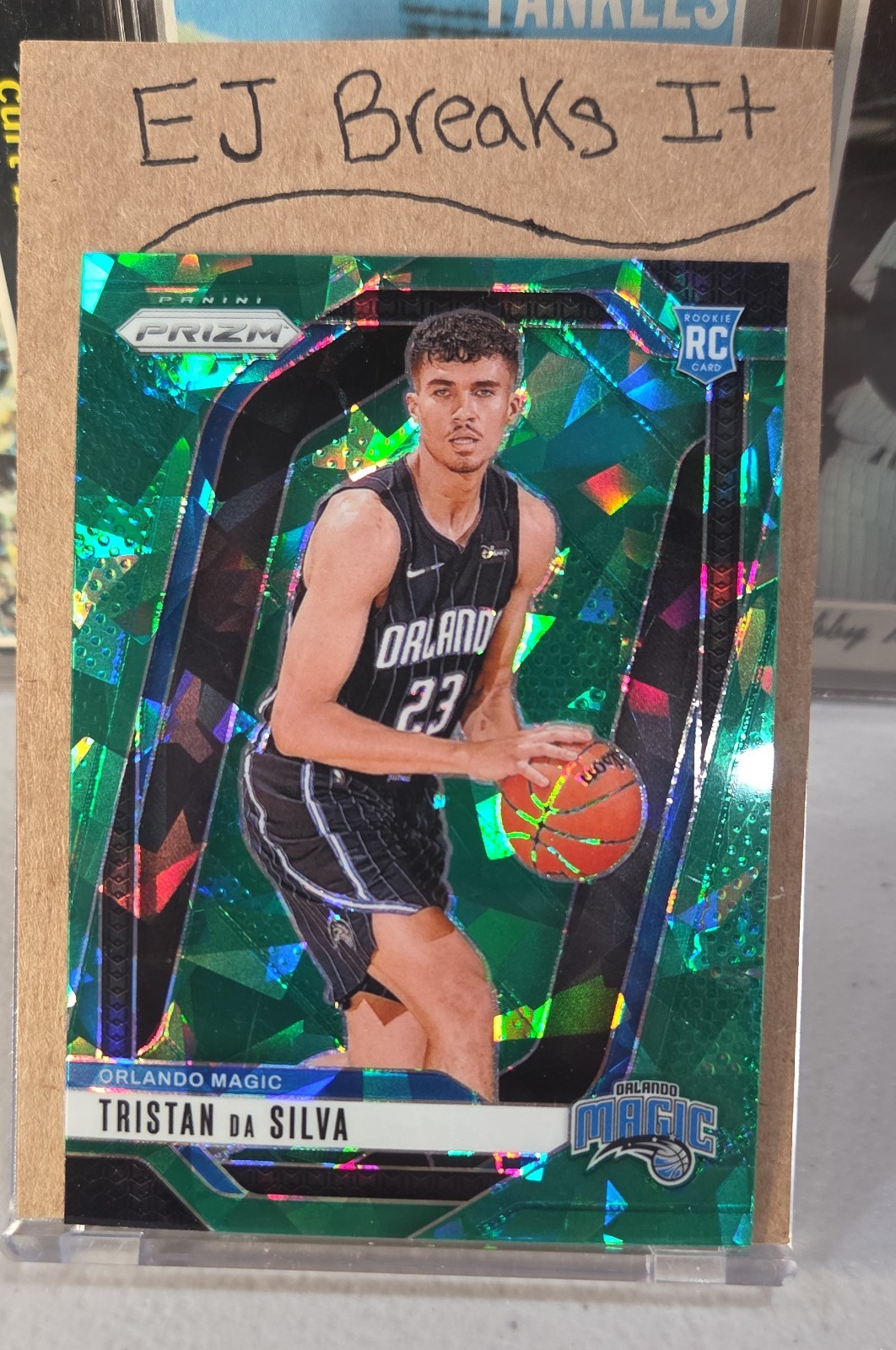 2024-25 Panini Prizm - Tristan da Silva #256 Green Ice Prizm (RC)