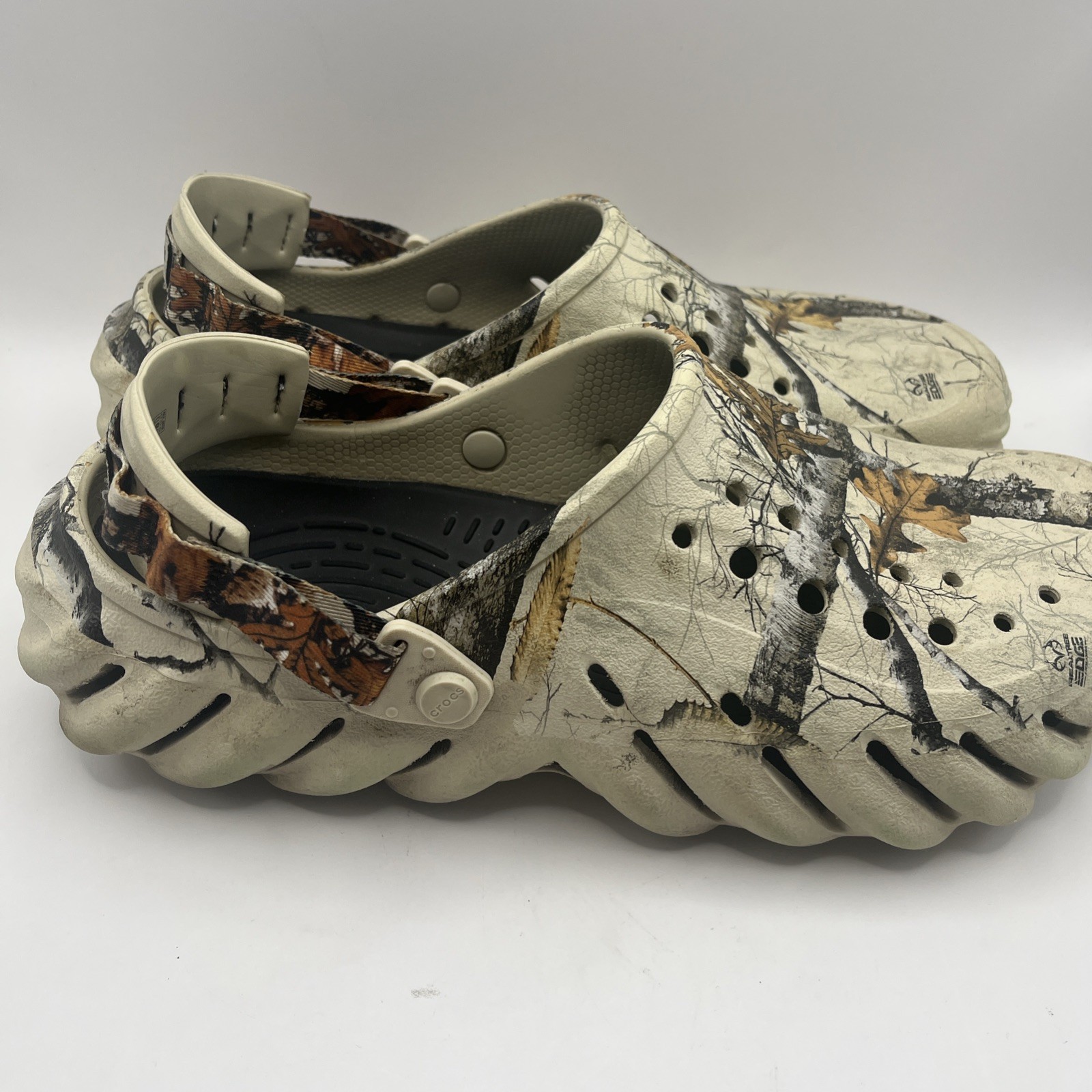 Crocs Echo Clog Realtree Edge Camo Bone (size 10 men’s / 12 women’s) image 5