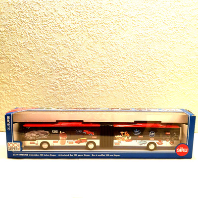 Siku Super  100 Jahre Sieper TIMELINE Gelenkbus 3739 Limitierte Auflage  1/50