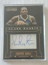 2012-13 Panini Timeless Treasures - Glass RC Auto Festus Ezeli  /499 🔥 