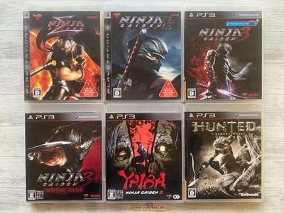 SONY PS3 Ninja Gaiden Σ Sigma 1 2 3 & Razor's Edge & Yaiba & Hunted aus Japan