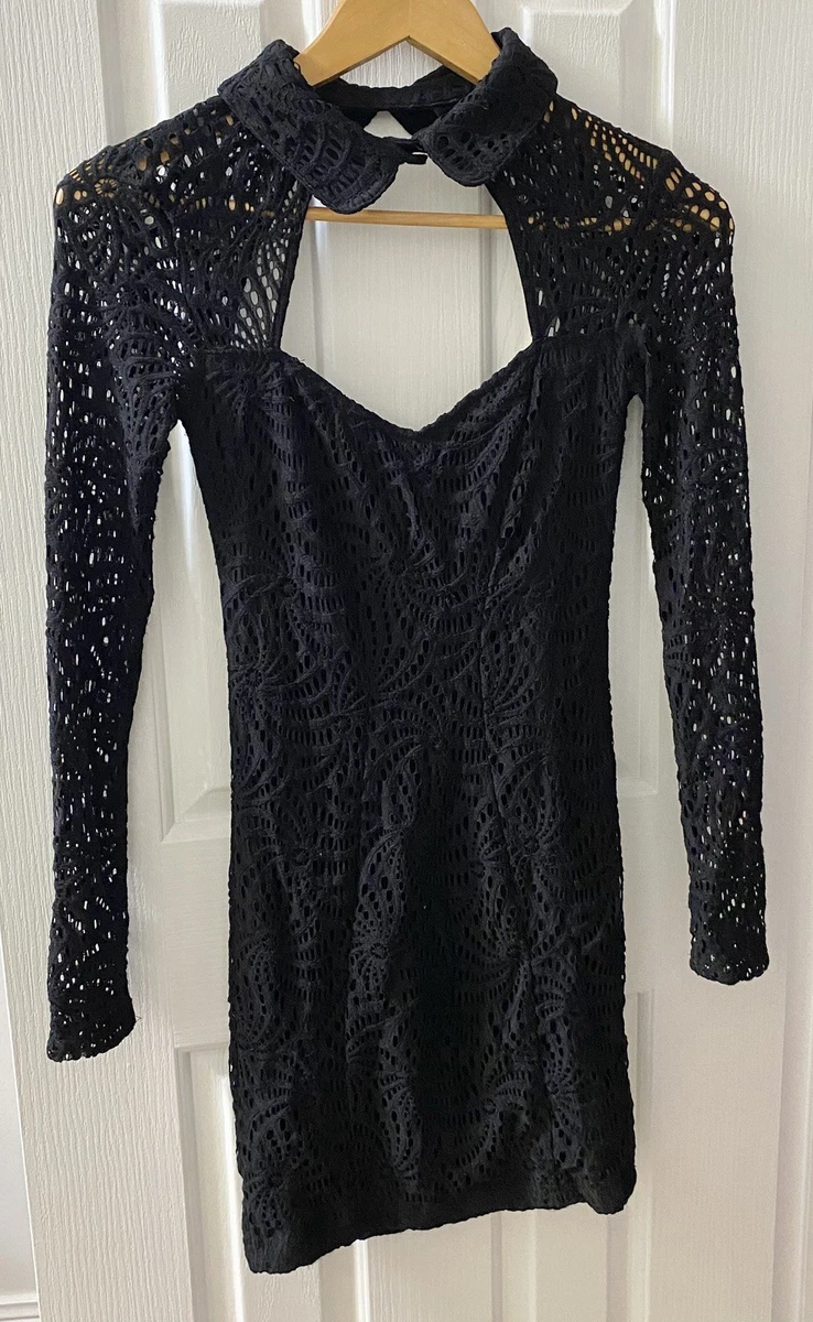 angel biba black dress Smitten Sweetheart Neckline Chiffon Midi Dress Black