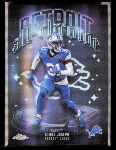 2025 Topps Chrome Kerby Joseph Base (RAW)