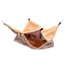 Warme Hamsterh&auml;ngematte Hamsterzubeh&ouml;r Kleine Tierbettw&auml;sche F&uuml;r Haustiere