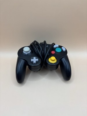 Nintendo GameCube Controller, Schwarz Guter Zustand Controller Nintendo Gamecube