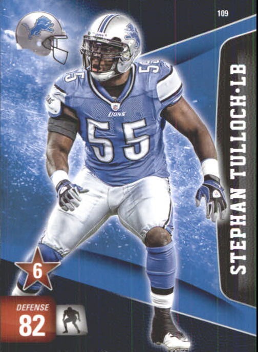 2011 Adrenalyn XL #109 Stephen Tulloch - FB