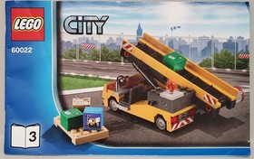 LEGO City: Cargo Terminal (60022) COMPLETE + Instructions + Minifigs (RETIRED)