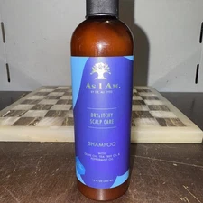 As I Am Dry Itchy Scalp Care Shampoo 12oz Olive & Tea Tree Oil Dandruff Shampoo