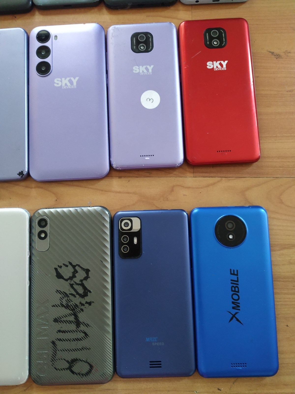 Lot of 15 Mixed Brand SKY B63/6Max/Elite D65 and NOKIA /moxee and other For part