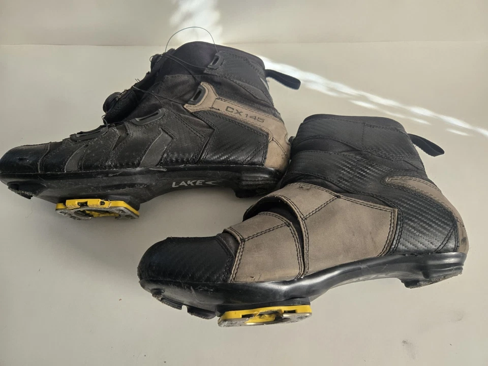 Zapato de invierno Lake para hombre CX145 ancho 11,5 pulgadas bicicleta de carretera con tacos Speedplay Foto 4 de 4