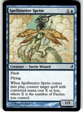 MTG Magic: The Gathering: Lorwyn Card LRW 89/301 C Spellstutter Sprite