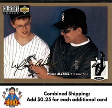 Wilson Alvarez 1994 Collector's Choice #36 Gold Signature Chicago White Sox