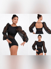 Weissman Dance Costume black We'll Be Fine 18419 MC-Medium child