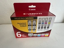 Canon Printer Ink, 2 No 220 and 4 No 221, as pictured - NEW 