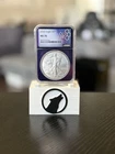 2026 1 Oz  .999 Fine Silver $1 American Silver Eagle NGC MS70 Purple Slab