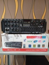 Professional Digital  Echo Mixer Power Amplifier Black