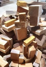 20Lbs /Value Hardwood Scrap Turning Blanks,Black Walnuts, Oak, Ambrosia Maple.
