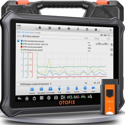     2025 OTOFIX D1 KFZ OBD2 Diagnosegerät Scanner Alle Systeme ECU Coding TPMS